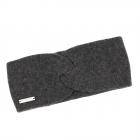 SEEBERGER | Bandeau femme 100% cachemire anthracite