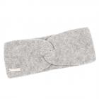 SEEBERGER | Bandeau femme 100% cachemire gris clair