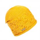 SEEBERGER | Bonnet avec bord roul� marron