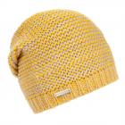 SEEBERGER | Bonnet tricot� avec Lurex jaune