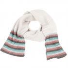 SEEBERGER | Echarpe femme avec lurex gris clair