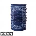 BANDANA �CHARPE PAISLEY BLEU bleu
