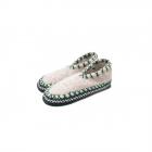 ALPLER | Chaussons KIDS avec semelles en cuir v�ritable de toutes les couleurs gris