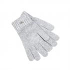 JAILJAM | Gants tricot�s avec strass gris clair