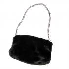 FASHION | Sac femme ecopelliccia con tracolla 34x20x10 noir