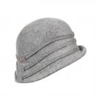 FASHION | Cloche en feutre femme gris