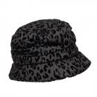 FASHION | Chapeau de pluie pour femme avec doublure chaude noir