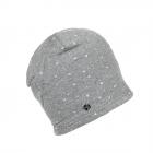 FASHION | Bonnet femme avec c?ur scintillant gris