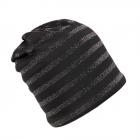 MODE | BONNET FEMME AVEC LUREX noir