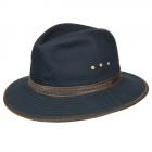 STETSON | Traveller Cotton Chapeau pour hommes avec protection UV bleu