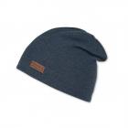 Chapeau mou uni bleu fonc�