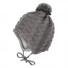 MAXIMO | Bonnet BILLI avec pompon et cravate gris