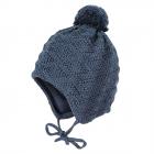 MAXIMO | Bonnet BILLI avec pompon et cravate bleu moyen