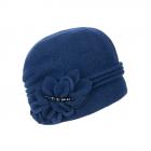 WILLI | Chapeau BOLON en laine feutr�e avec d�tail bleu
