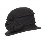 WILLI | Chapeau MANIA en laine feutr�e noir
