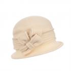 WILLI | Bonnet en laine foul� blanc laine