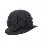 WILLI | Bonnet en laine foul� anthracite