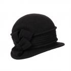 WILLI | Bonnet en laine foul� noir