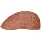STETSON | Casquette plate homme Texas lin rouge-brun