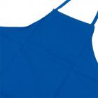 Tablier tyrolien bleu sans broderie, longueur 100cm bleu