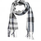 FASHION | �charpe pour femme et homme en laine m�lang�e 30x170 noir