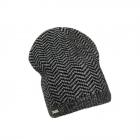 SEEBERGER | Chapeau au design fin en zigzag noir