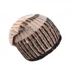 SEEBERGER | Chapeau � rayures color�es gris