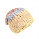 SEEBERGER | Chapeau � rayures color�es jaune