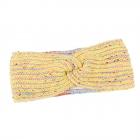 SEEBERGER | Bandeau � rayures multicolores jaune