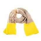 SEEBERGER | M�lange �charpe et structure jaune
