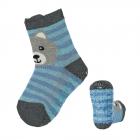 STERNTALER | Chaussettes en coton Tile Flitzer Air pour enfants Loup anthracite