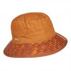 SEEBERGER | Chapeau bob avec bord en paille marron
