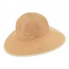 SEEBERGER | Chapeau en paille pour femme marron clair