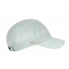 SEEBERGER | casquette en coton et lin vert clair