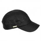 SEEBERGER | casquette en coton et lin noir