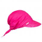 SEEBERGER | Casquette de paille pour femme avec bordure de paille et t�te en tissu pour une casquett 