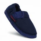 GIESSWEIN | Chaussons gar�on en coton mod�le Aichach bleu2