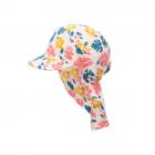STERNTALER | casquette avec protection du cou PROTECTION UV 30 blanc