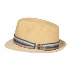 STETSON | Chapeau trilby Toyo bicolore protection UV 40+ beige