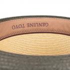 STETSON | Pork Pie Chapeau de paille pour homme gris
