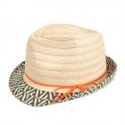 MAXIMO | Chapeau de Paille Enfant Trilby nature
