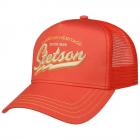 STETSON | Casquette trucker � visi�re American Heritage Classic saumon