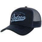 STETSON | Casquette trucker � visi�re American Heritage Classic bleu