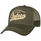 STETSON | Casquette trucker � visi�re American Heritage Classic olive