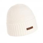 NORTON | Bonnet cachemire femme blanc laine