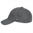 FASHION | Casquette de baseball "William" en lin brut anthracite