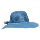 FASHION | Chapeau en papier simple pour femmes bleu