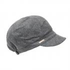 SEEBERGER | Bonnet femme en laine m�lang�e anthracite