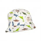 MAXIMO | Mini Boy Hut Dino blanc