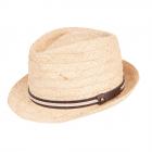 HUTTER | Trilby chapeau Raffia nature